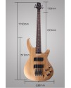 GAINER PW BASS 低音結他